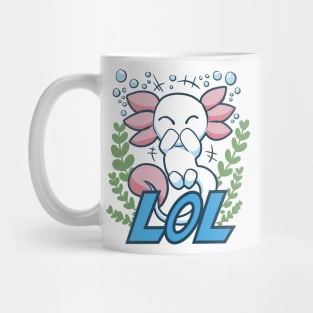 Lolz-alotl - Cute Axolotl Design Mug